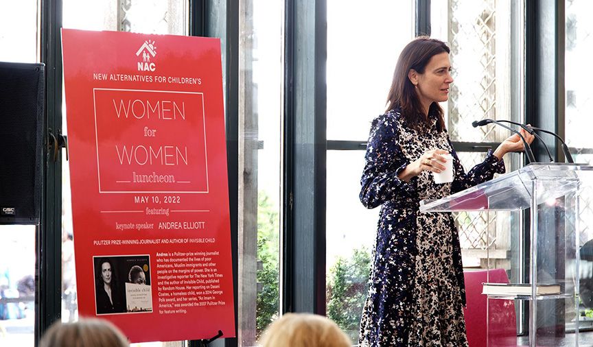 NAC’s Women for Women Luncheon with Pulitzer-Prize Winning Author, Andrea Elliott